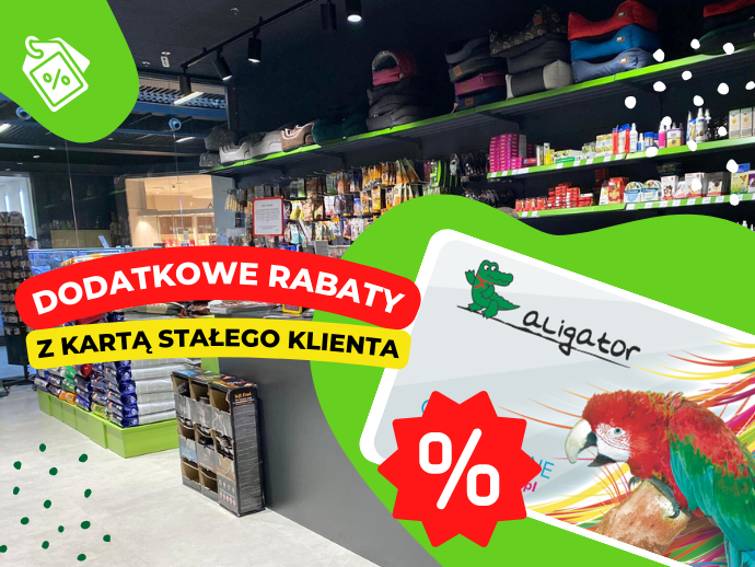 Aligator Club - karta lojalnościowa